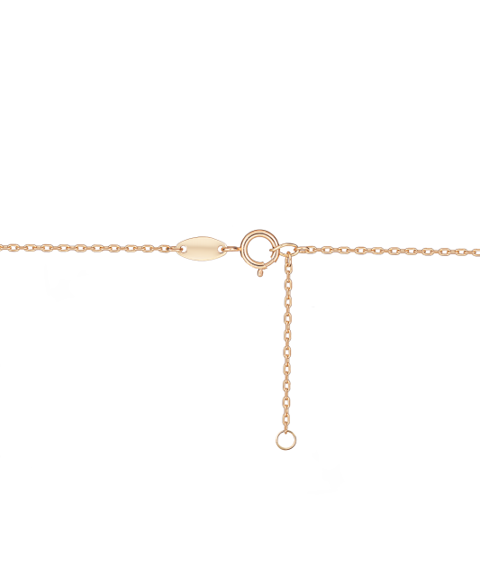 Auksinė Grandinėlė Su deimantiniu Pakabuku  - Goldinga