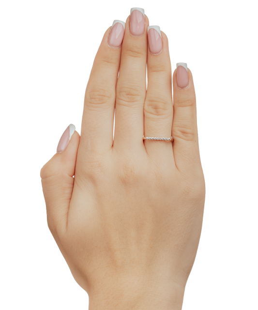 Auksinis žiedas su cirkoniais