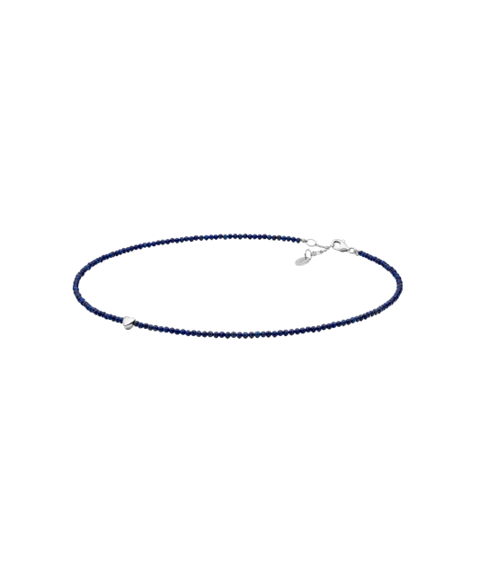 Lazuritų Vėrinys Su Sidabru