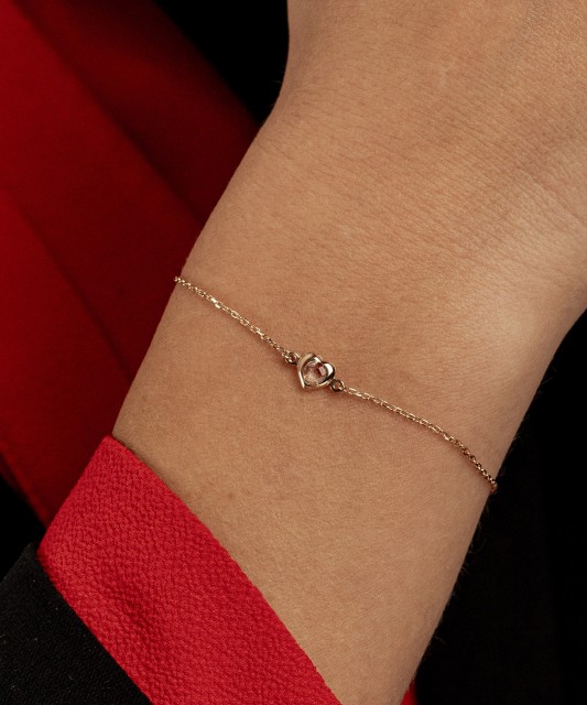 Auksinė apyrankė su cirkoniu