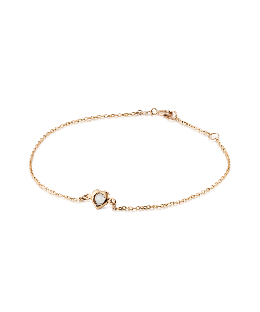 Auksinė apyrankė su cirkoniu