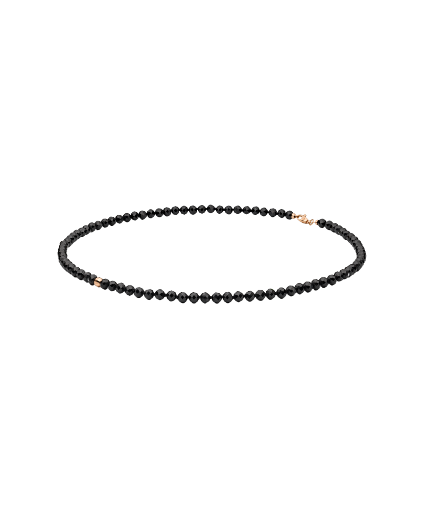 Vėrinys su špineliais ir auksu