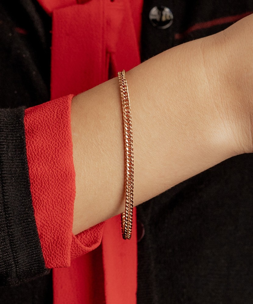 Auksinė apyrankė 3.7mm  - Goldinga