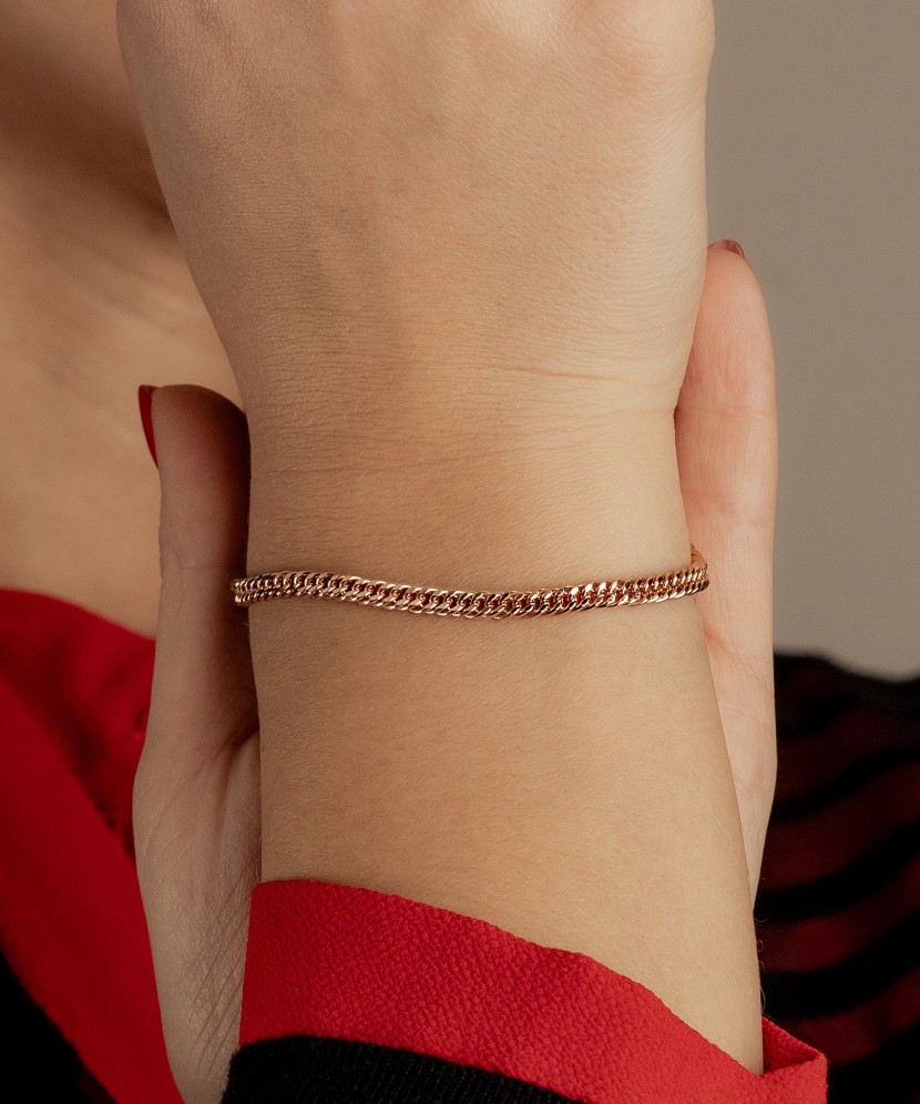 Auksinė apyrankė 3.7mm  - Goldinga