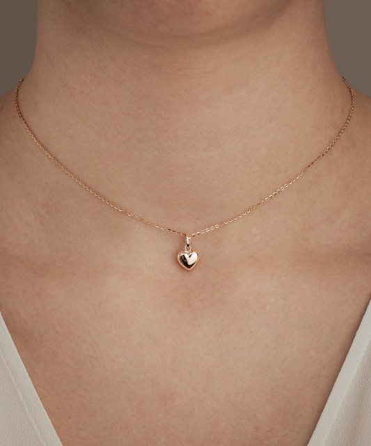 Auksinis pakabukas "širdelė"  - Goldinga