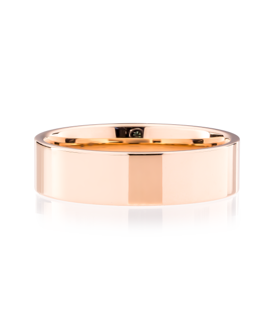 Auksinis vestuvinis žiedas 5mm su komfortu