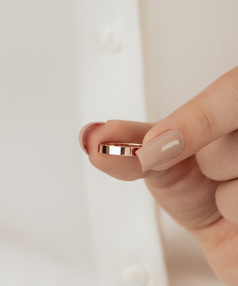 Auksinis vestuvinis žiedas 3mm