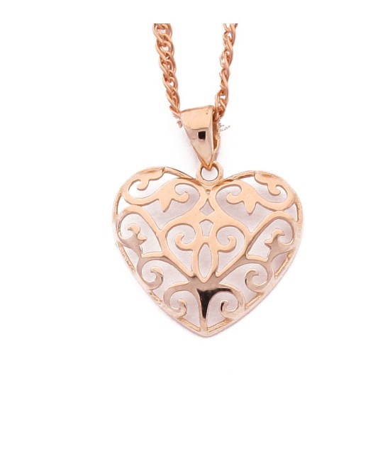 Auksinis pakabukas "Širdelė" - Auksiniai pakabukai - Goldinga