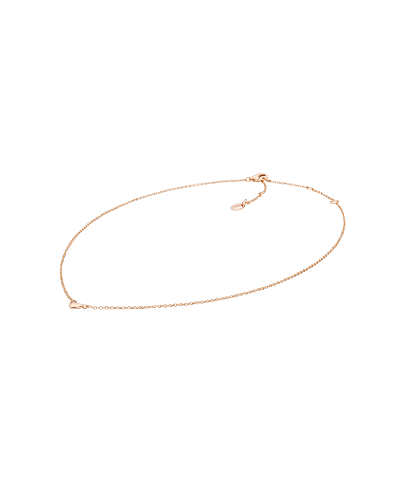 Paauksuota Sidabrinė grandinėlė su pakabuku "Širdelė"