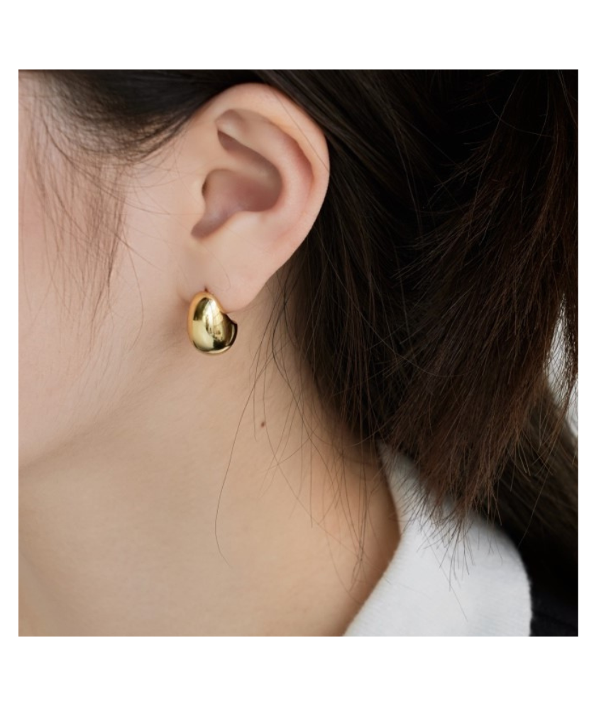 Paauksuoti Sidabriniai auskarai