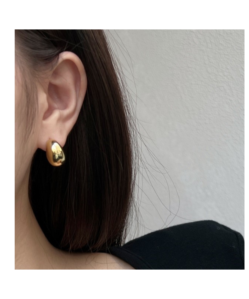 Paauksuoti Sidabriniai auskarai