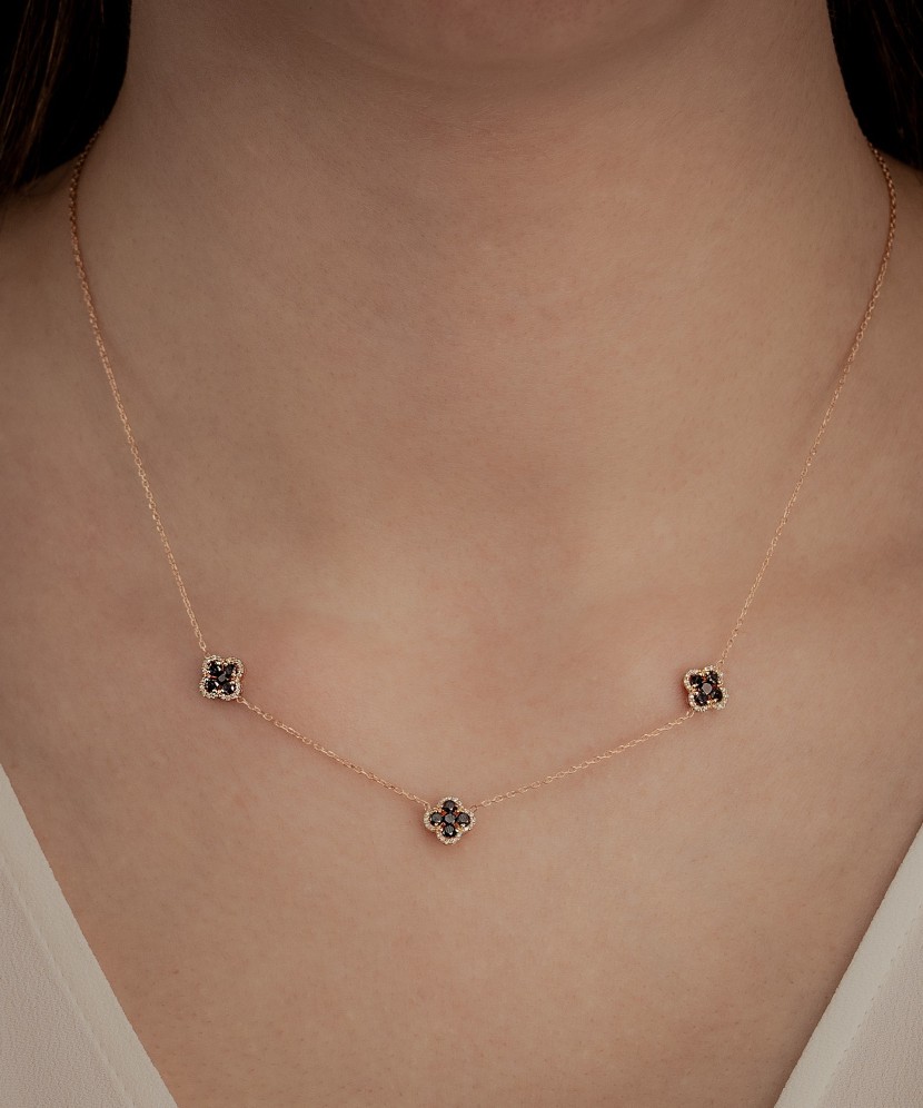 Auksinė Grandinėlė Su Deimantais