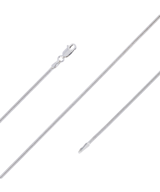 Sidabrinė Grandinėlė "Snake" 1.9mm  - Goldinga