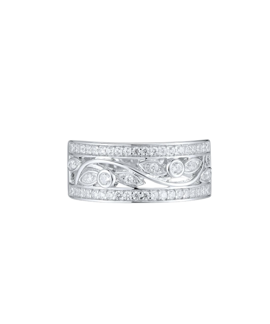 Sidabrinis žiedas su cirkoniais