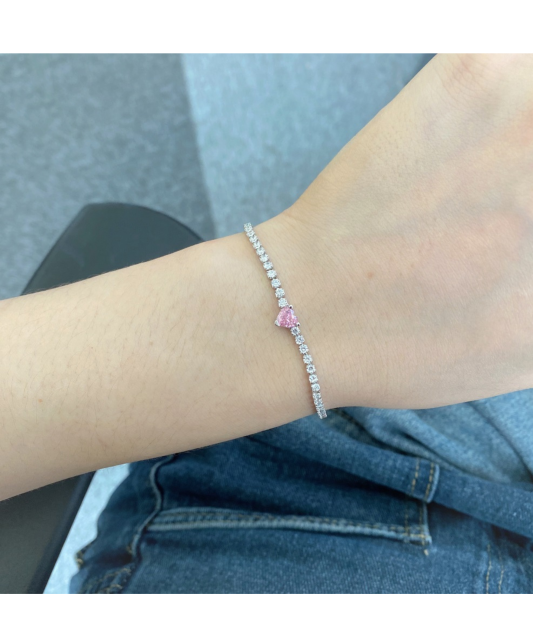 Sidabrinė apyrankė su cirkoniais