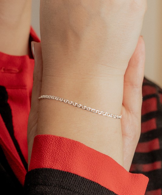 Sidabrinė apyrankė "Marina" 2.6mm