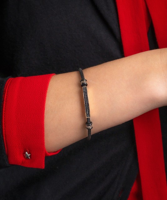 Apyrankė su auksu ir cirkoniais