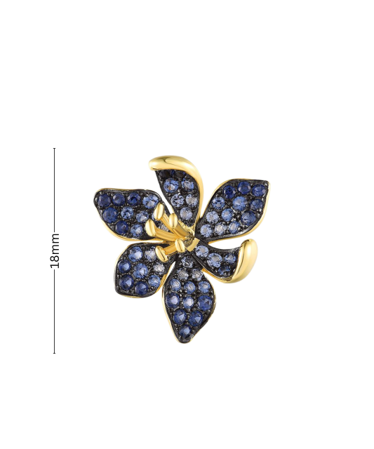 Paauksuotas Sidabrinis pakabukas su špineliais