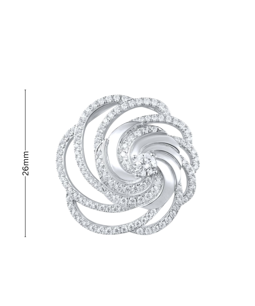 Sidabrinis pakabukas su cirkoniais