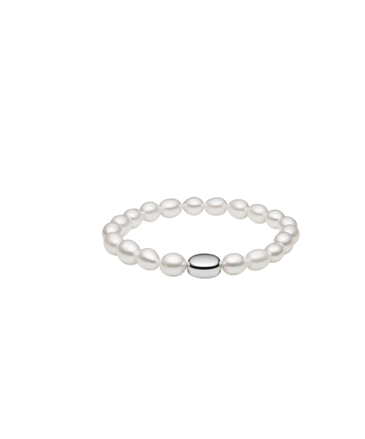 Perlų Apyrankė Su Sidabru