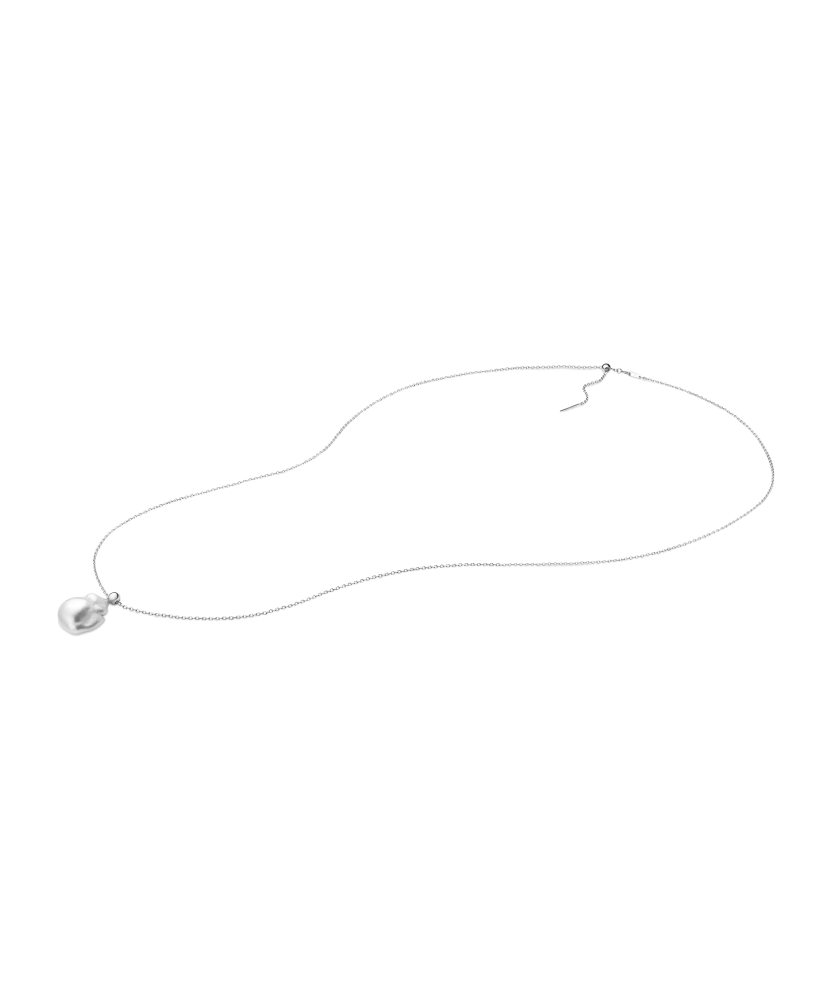 Sidabrinė grandinėlė su Kasumi perlu