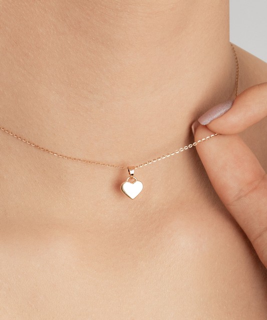 Auksinis pakabukas "Širdelė"