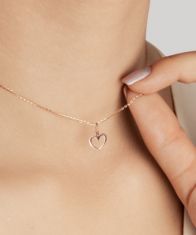 Auksinis pakabukas "Širdelė"