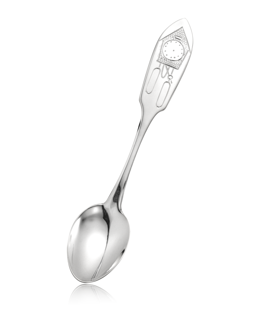 Sidabrinis Šaukštelis "Laikrodukas"