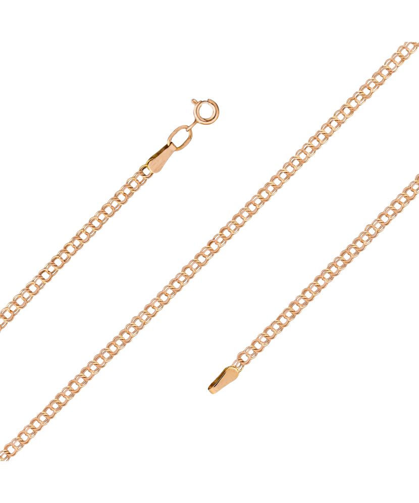 Auksinė apyrankė "Bismark" 3.1mm  - Goldinga
