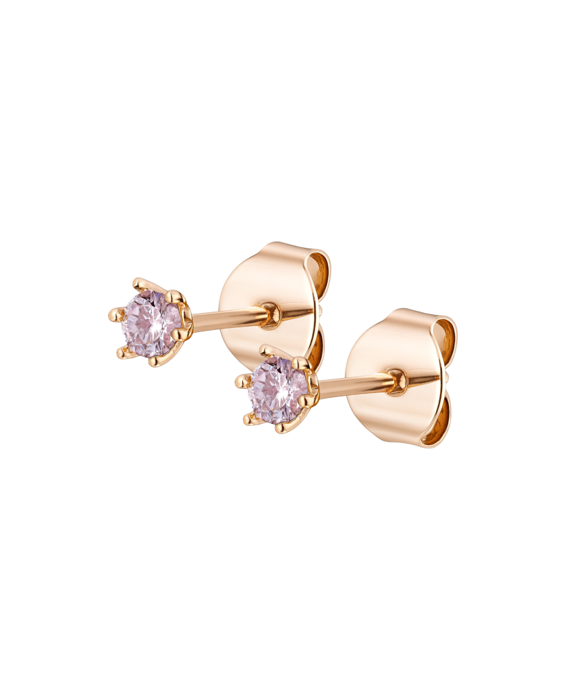 Auksiniai auskarai su cirkoniais