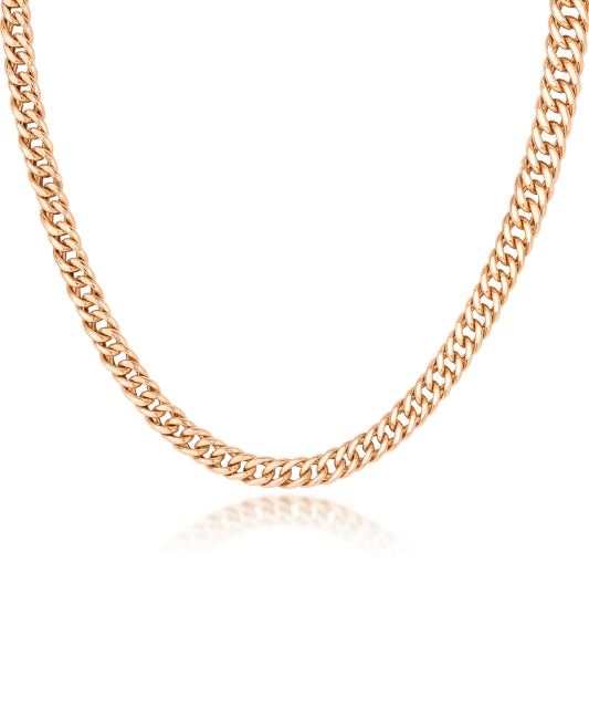 Auksinė grandinėlė "Curb" 4.2mm  - Goldinga