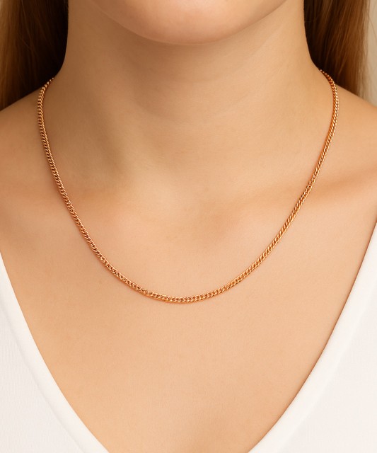 Auksinė grandinėlė "Curb" 4.2mm  - Goldinga