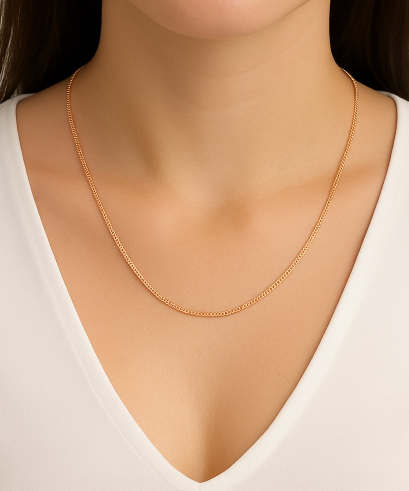 Auksinė grandinėlė "Curb" 3.1mm  - Goldinga