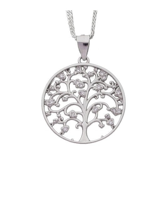 Sidabrinis pakabukas su cirkoniais - Sidabriniai pakabukai - Goldinga