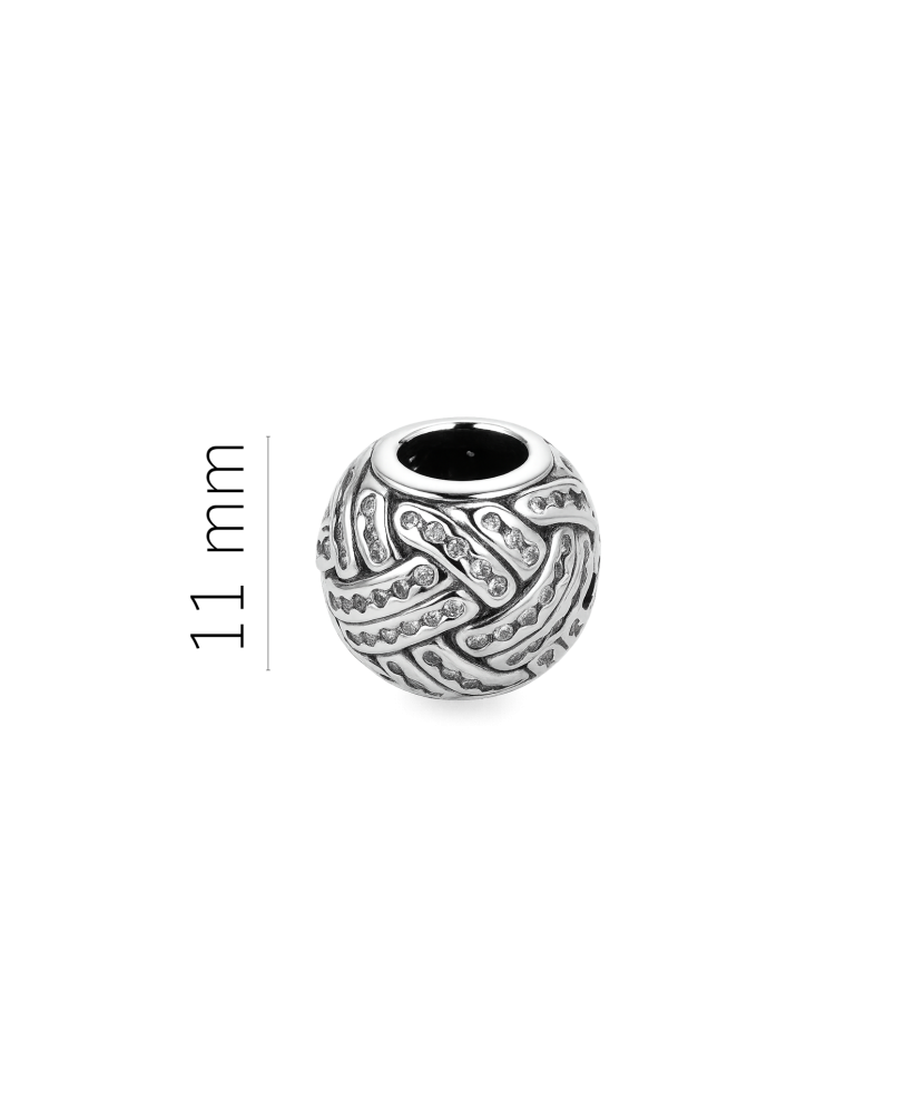 Sidabrinis pakabukas su cirkoniais "Bačkutė"