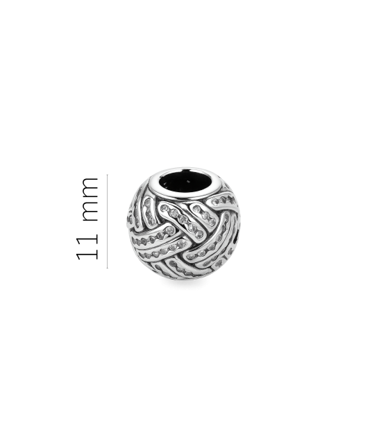 Sidabrinis pakabukas su cirkoniais "Bačkutė"