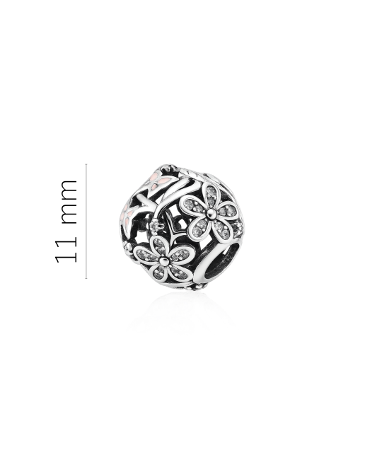 Sidabrinis pakabukas su cirkoniais "Bačkutė"