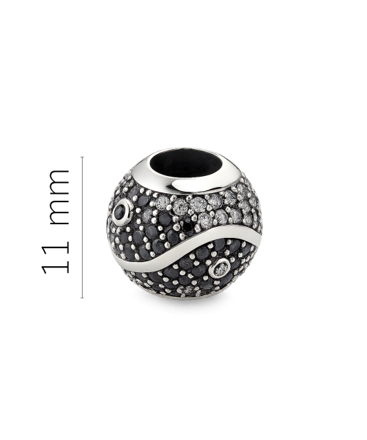 Sidabrinis pakabukas su cirkoniais "Bačkutė"