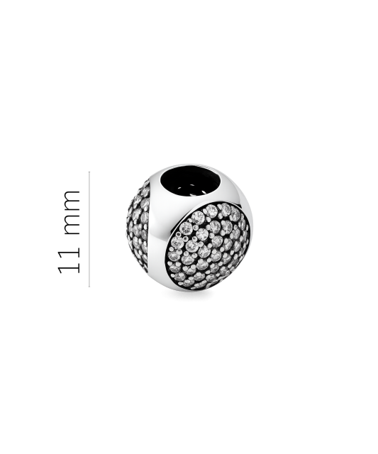 Sidabrinis pakabukas su cirkoniais "Bačkutė"