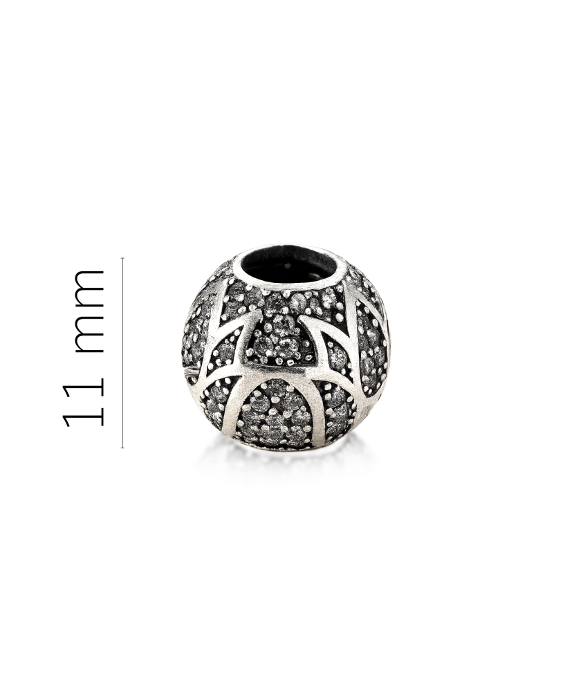 Sidabrinis pakabukas su cirkoniais "Bačkutė"