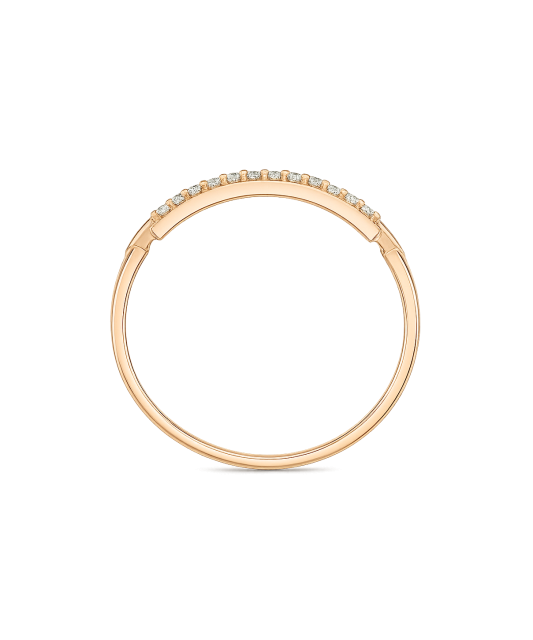 Auksinis žiedas su cirkoniais