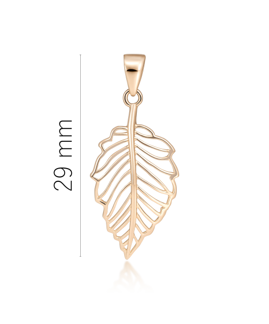 Auksinis pakabukas "Lapas"