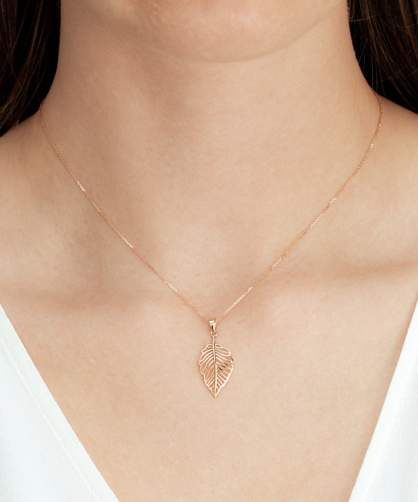 Auksinis pakabukas "Lapas"