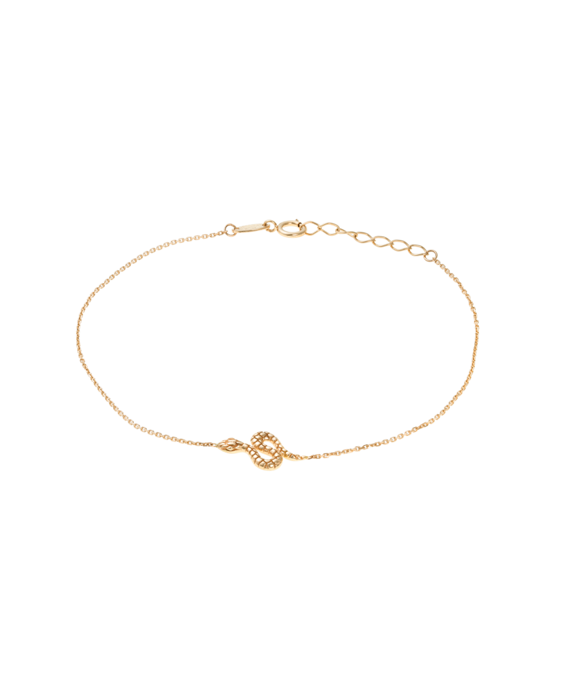 Auksinė apyrankė "Gyvatė"