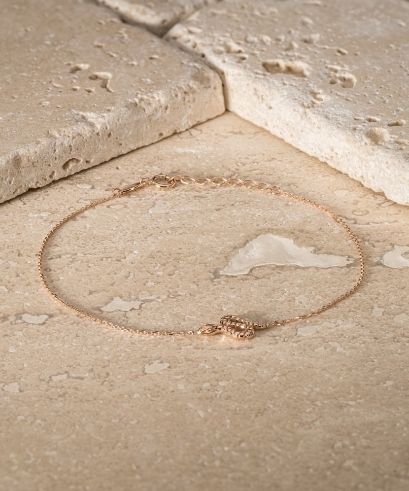 Auksinė apyrankė "Gyvatė"