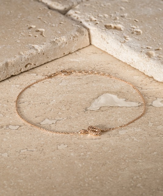 Auksinė apyrankė "Gyvatė"