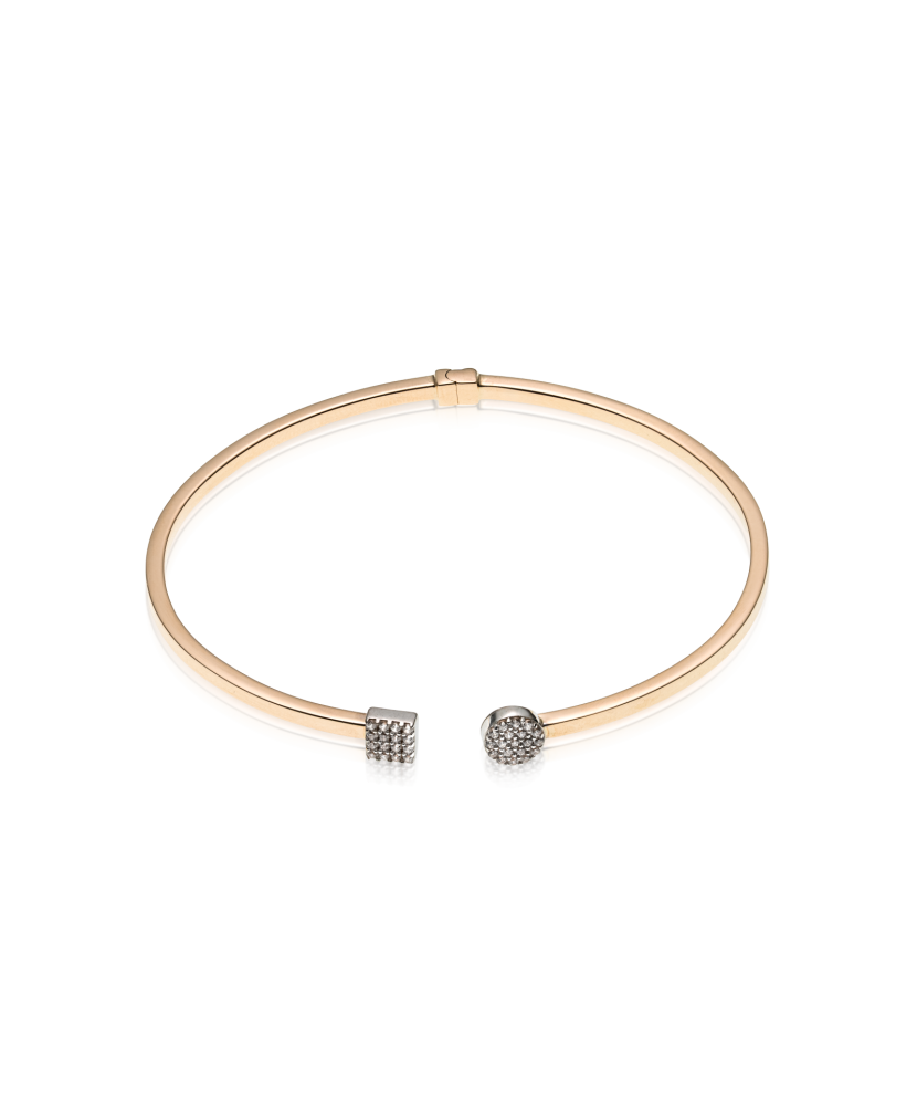 Auksinė apyrankė su cirkoniais