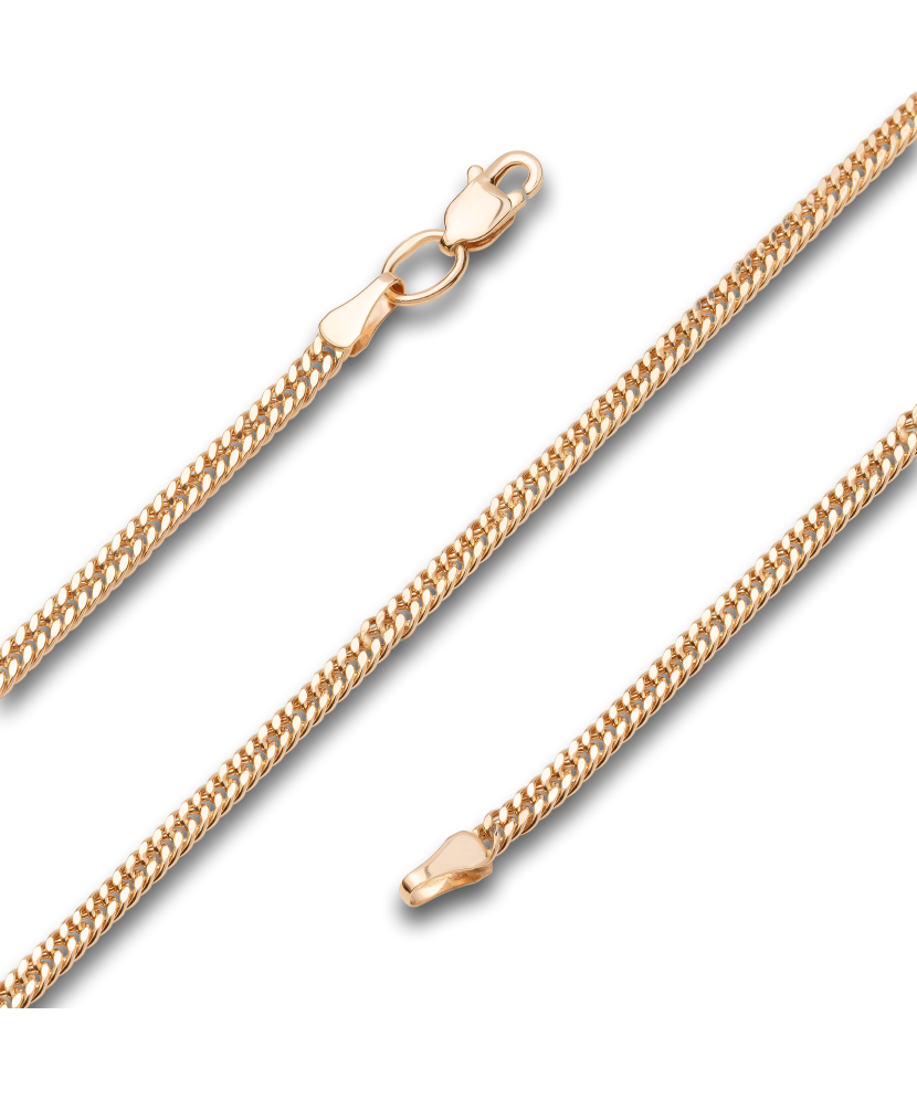 Auksinė apyrankė "Curb"