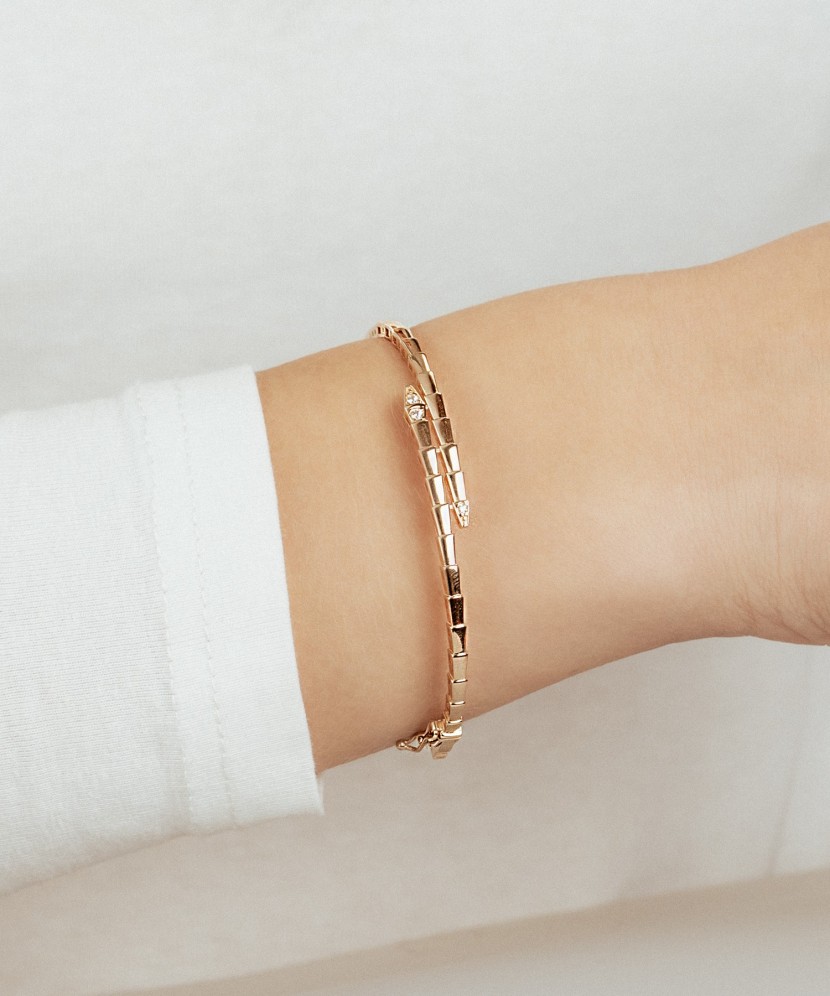 Auksinė apyrankė su cirkoniais