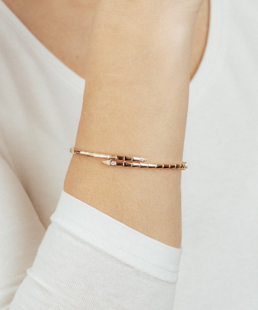 Auksinė apyrankė su cirkoniais